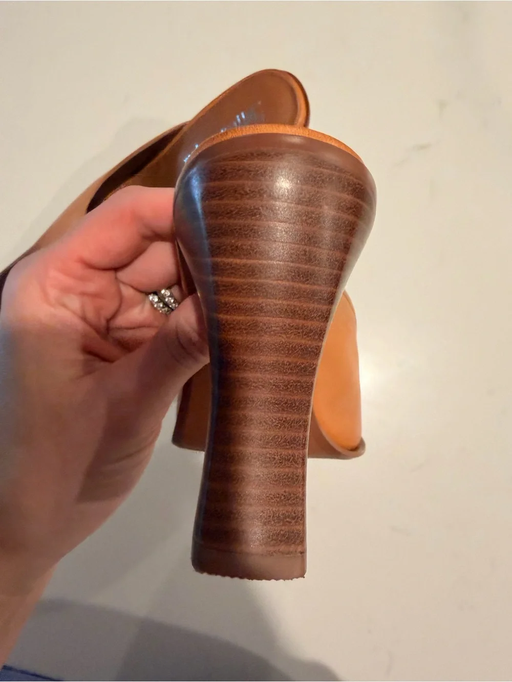Jeffrey Campbell Sweet Talker Heeled Mules sz 6 - Picture 4 of 5